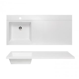 Умывальник Runo мебельный Гамма 105 лайт правое крыло (00-00001119)